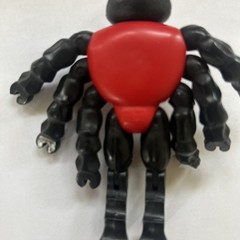 Vintage Bugmen of Insecta Black Widow action figure Multi-Toys 1983