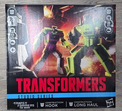 Transformers Studio Series 86 Commander Constructicon Long Haul and Hook 2 Pack