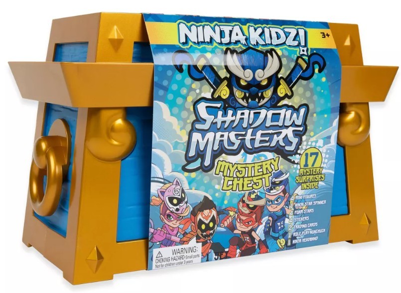 Ninja Kidz Shadow Masters Chest [17 Surprises Inside!]