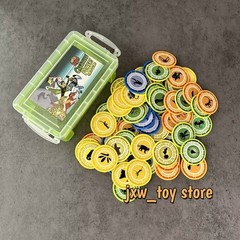 70 PCS Random Color Wild Kratts Power Discs Box Board Game Toy Kids Gift