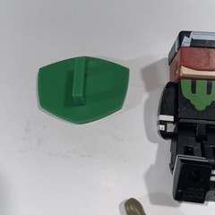 K50 Tube Heroes Action Figures Lot of 2 & Accessories Jazwares 2015 Sword Shield