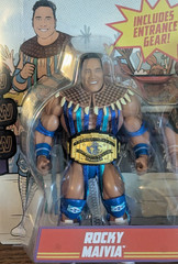 WWE SUPERSTARS: ROCKY MAIVIA FIGURE ONLY (NEW) w/Intercontinental Belt