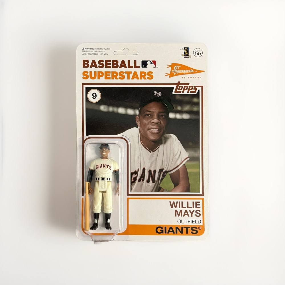 2021 Topps MLB Willie Mays Figure #9 San Francisco Giants 1983 New Unpunched