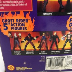 Ghost Rider Marvel Comics Deluxe 10” Glow-in-the-Dark Edition ToyBiz 1995