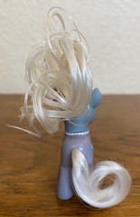 My Little Pony SILVER SPOON G4 3″ Brushable, Replacement Blue Glasses, Refurbish