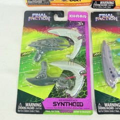 Final Faction Action Figure Weapons Alpha Khaan Amari Air Assau Shock Synthoid E
