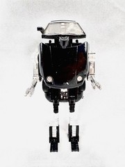 Herr Fiend 027 w/box Super Tonka GoBots Enemy Robot Sports Car Black 32 64