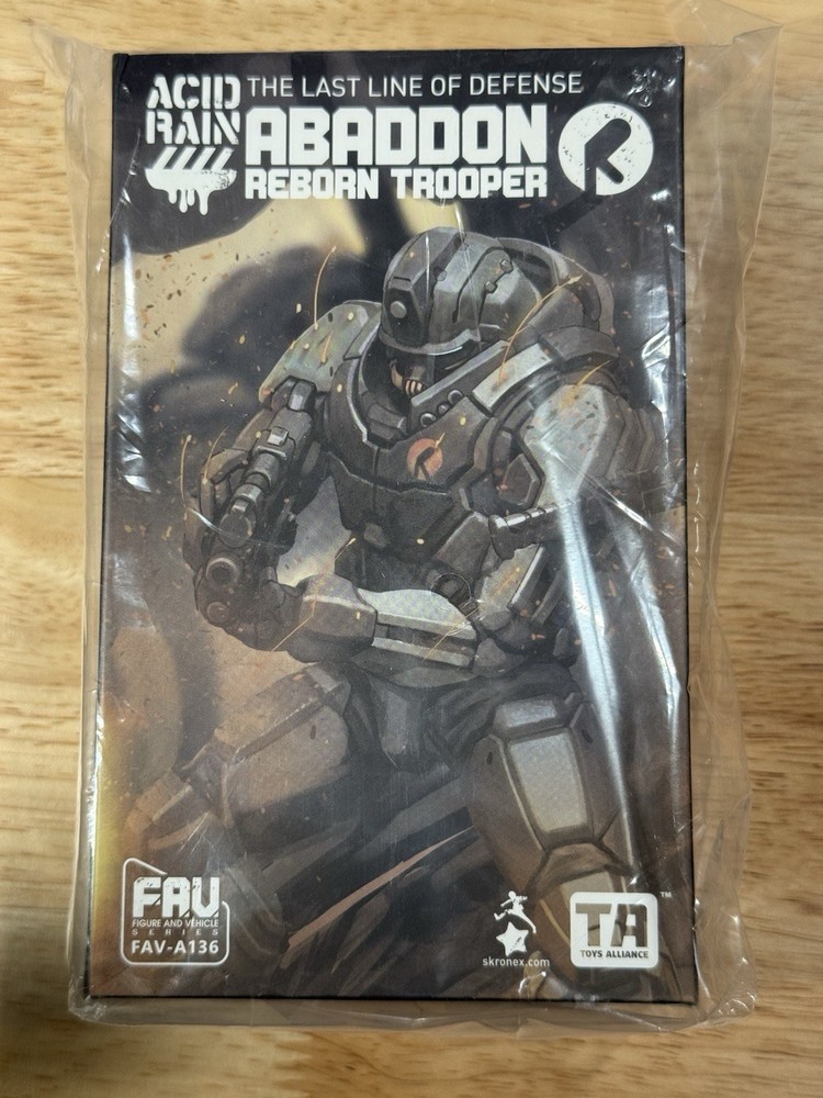 Toys Alliance Acid Rain World: FAV-A136 Abaddon Reborn Trooper 1/18 Scale Action