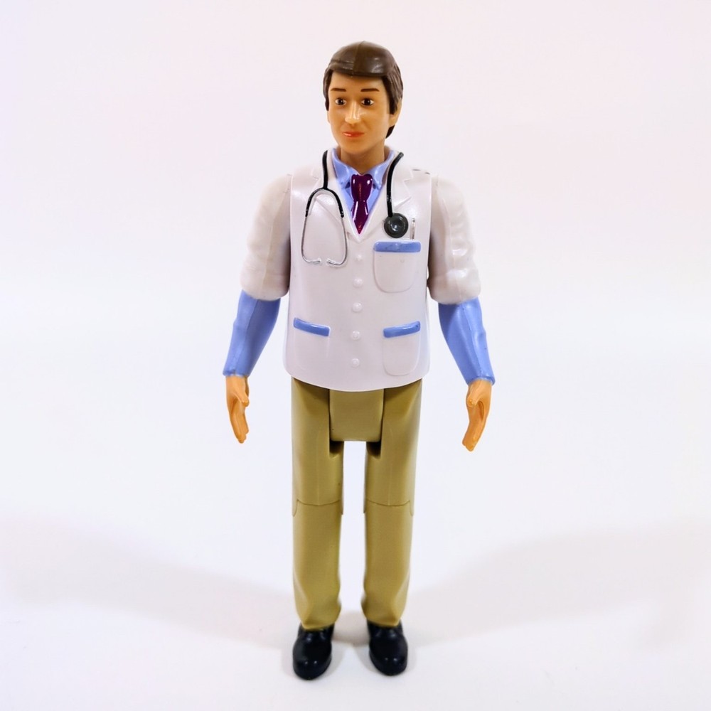 Fisher-Price Loving Family Doctor Action Figure 6″ Stethoscope Articulated