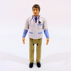 Fisher-Price Loving Family Doctor Action Figure 6″ Stethoscope Articulated