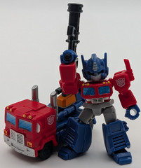 Blokees Transformers Defender Version 01 Optimus Prime Vehicle & Robot Mode Kit