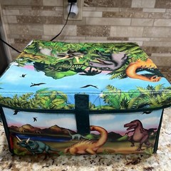 JARU DINOSAUR LOT OF 8 PLUS BONUS CARRY CASE & 5 EXTRA DINOS FREE SHIPPING