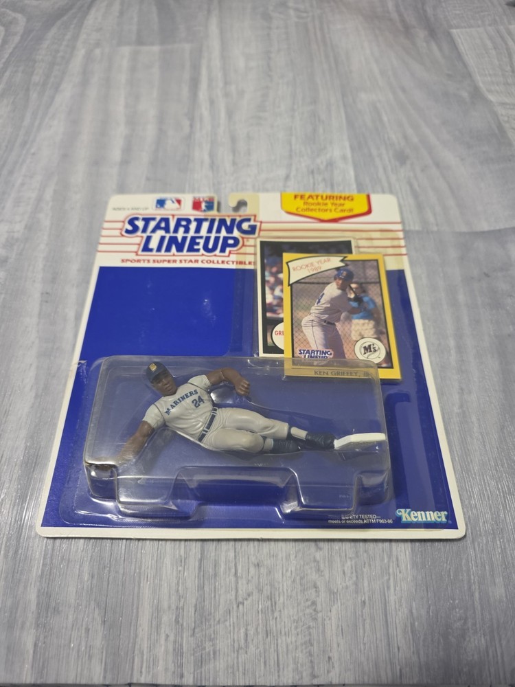 1990 Ken Griffey Jr Seattle Mariners Starting Lineup Rookie Figure NEW & SEALED