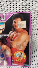 WWF Scott Steiner Hasbro Wrestling Figure Purple Card 1993 New On Card
