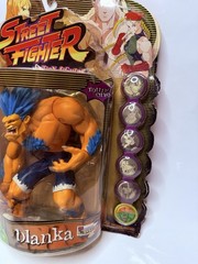 Blanka Yellow Blue STREET FIGHTER Alpha 3 Round One Action Figure Capcom 1999