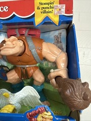 VTG! 1996 Fisher Price Great Adventures “GIANT” Stompin’ & Punchin’ Villain! NEW