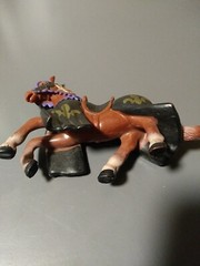 Simba Medieval Kingdoms Horse Black/purple. Knights horse only. Wargaming