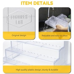 NEW Display Stand BASE Riser For 6” Gi joe Marvel Legends MOTU DC Figure GIFT C