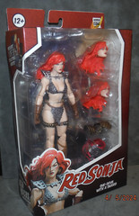 MEZCO KING CONAN HORSE RED SONJA DEMON MEDUSA VANAHEIM BEAR DRAGON 10 FIGURE LOT