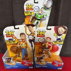 Mattel Toy Story Talking Figures Deluxe 3-Piece Set (English Version)