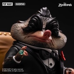 Popmart GONG Zootopia Kiss The Ring Mr.Big Action Figure Toy Gift New In Stock