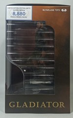 McFARLANE MOVIE MANIACS GLADIATOR MAXIMUS DECIMUS MERIDIUS LIMITED 8880 Pcs MISB
