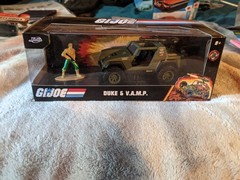 Jada G.I. Joe Duke & V.A.M.P. Green Jeep Vehicle & Figure Set, Age 8+