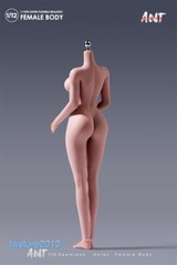 US ANT 1:12 Suntan Large Bust Plump Hip Girl 6″ Female Action Figure Body Toys