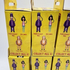 Bob’s Burgers Chibi In Motion Figures Series 1 Complete Set Of 6 Bullsittoy New