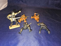 Vintage WILLOW Movie Figures 1988 Tonka LucasFilm Lot 5 val kilmer madmartigan