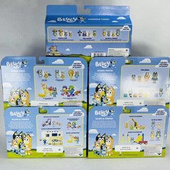 New! 20 Bluey Figures Rad Frisky Calypso Mackenzie Rusty Chloe Honey Bandit