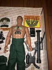 Vintage Rapid Deployment Force Action Figure Green Beret 1994 Playset Doll Box