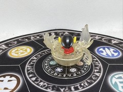 Bakugan Battle Brawlers B2 Clear Translucent Diablo Preyas VHTF
