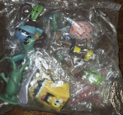SpongeBob Characters-6 figures-PVC-NEXT DAY FREE SHIPPING