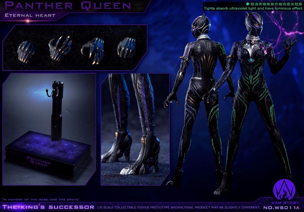 1/6 Black Panther Queen Shuri STANDARD Figure Toys War Story Hot Wakanda Forever