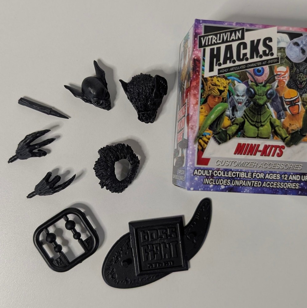 Vitruvian H.A.C.K.S. Mini-Kits: U-PICK Verified Choice Custom Action Figure