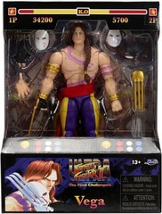Jada Toys Street Fighter II Vega (Wave 4) Action Figure 1:12 Scale, 6″ Tall