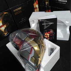 Iron Man MK17 Heart breaker Helmet 1/1 Wearable English Voice-controll Mask Toy