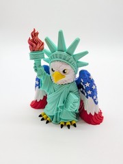 Liberty Eagle – Patriotic Bald Eagle Statue
