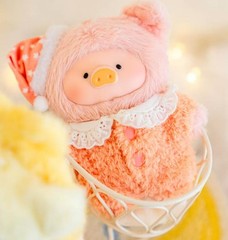 Toyzero Lulu The Piggy Dreaming Wonderland 10cm/3.9In Vinyl Plush Pendant Gift