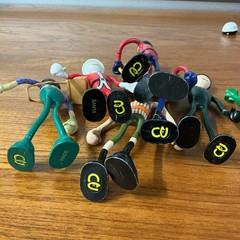 VTG Lot of 15 Character Dynamics Ltd CD Bendable Figures 1970s 1980s Toys Retro