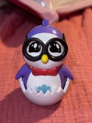 Bonkers Toy Co. LLC Penguin Figurine Purple Plastic 2.7 inch