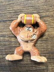 Vintage 1982 Nintendo Coleco #4511 Donkey Kong Ape Arcade PVC Figure JM24 2.5″