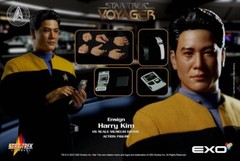 EXO-6 1/6 Scale Star Trek Voyager Voy Ensign Harry Kim New Bonus Pin