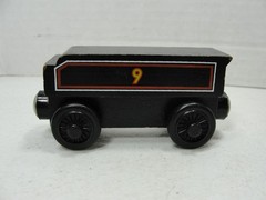 Thomas The Train Wooden Railway Donald’s Tender #9 Vintage 1996 Britt Allcroft