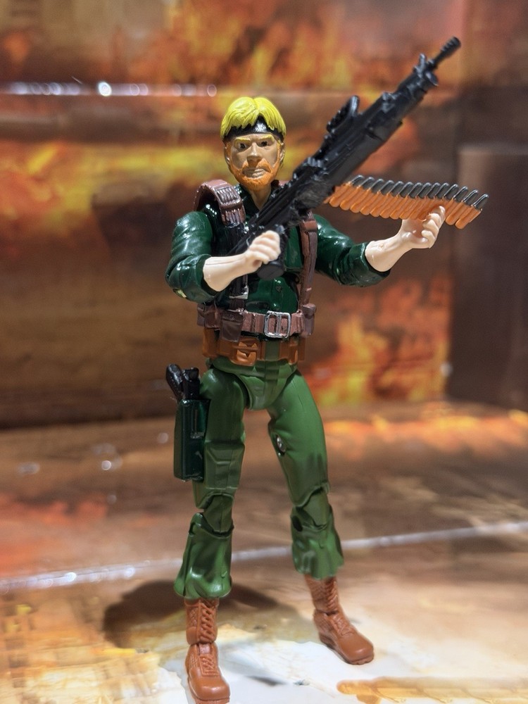 Chuck Norris Missing In Action GI Joe action figure Delta Force 💥