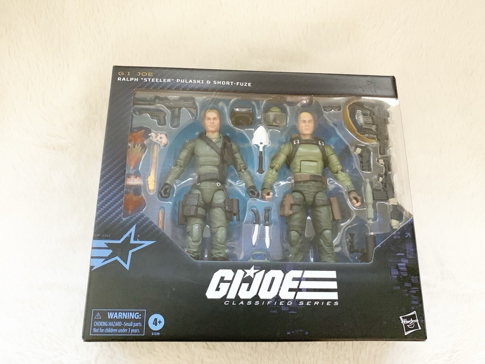 G.I. Joe Classified Series #181, Ralph “Steeler” Pulaski & Short-Fuze