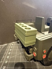 Vintage Gi Joe Jeep Recoilless Rifle Shells Custom Holder w/ 4 Shells – 3D Print