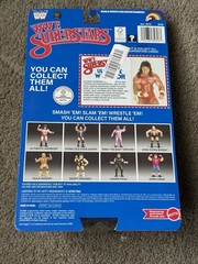 SET! ALL LJN WWE Superstars Series Wave 2 Blue Card Warrior Ventura Bundy Austin