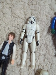 lot of 4 various vintage Star Wars figures (see photos)
